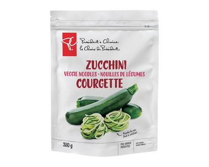 President's Choice Ready Veggie Zucchini Noodles - 350.0 G
