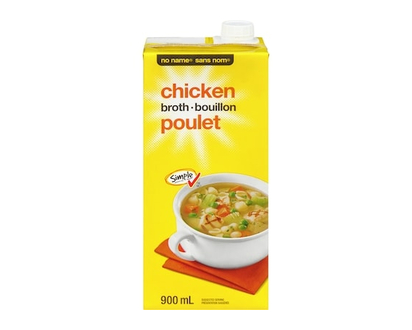 No Name Chicken Broth - 900.0 ML