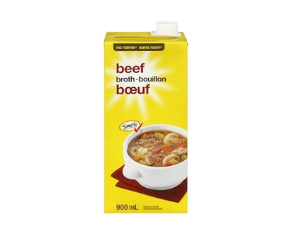 No Name Beef Broth - 900.0 ML