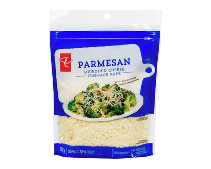 President's Choice Parmesan Shredded Cheese - 250.0 G