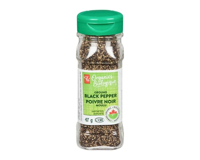 PC Organics Ground Black Pepper - 47.0 G