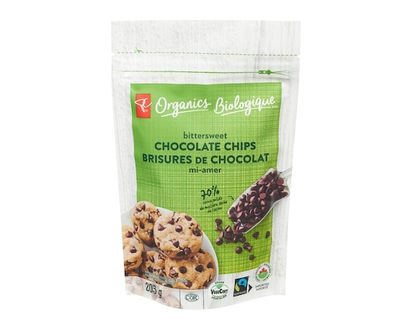 PC Organics Bittersweet Chocolate Chips - 205.0 G