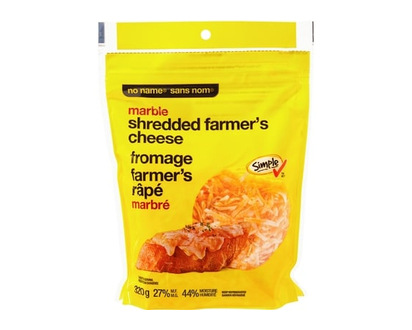Sans Nom Fromage farmer’s marbré râpé - 320.0 G