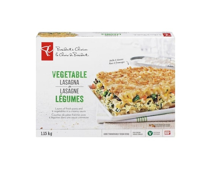 President's Choice Vegetable Lasagna - 1.13 KG