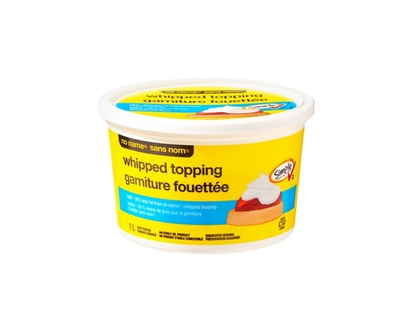 No Name Light Whipped Topping - 1.0 L