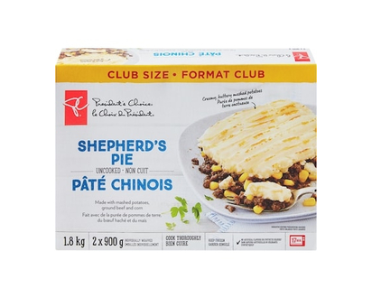 President's Choice Shepherd's Pie Club Size - 1.8 KG
