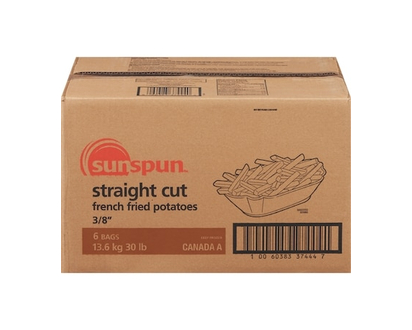 Straight Cut French Fried Potatoes, French Fries (Limit of 10) - 2.27 KG