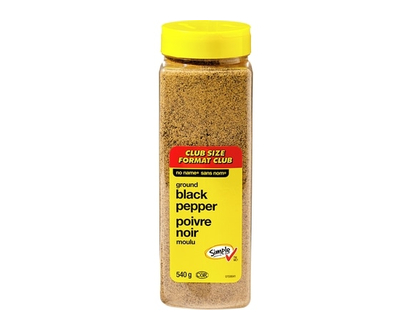 No Name Ground Black Pepper - 540.0 G