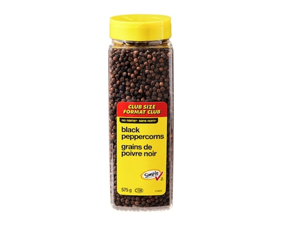 Sans Nom Grains de poivre noir, format club - 575.0 G