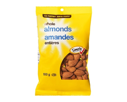 No Name Whole Almonds - 100.0 G