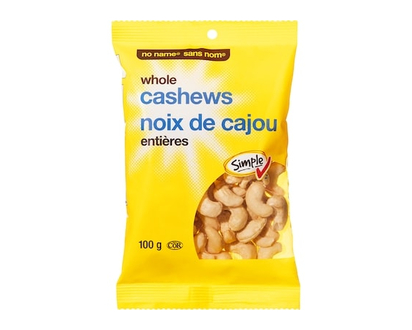 No Name Whole Cashews - 100.0 G