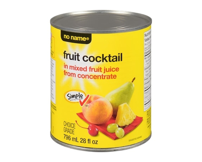 No Name Fruit Cocktail in Mixed Fruit Juice from Concentrate - 796.0 ML