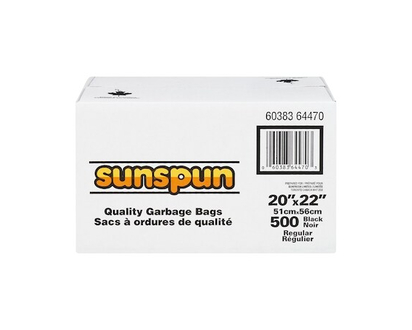Regular Strength Kitchen Garbage Bags - 500.0 EA
