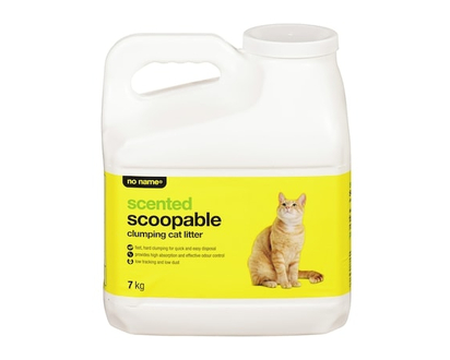 No Name Scented Scoopable Clumping Cat Litter - 7.0 KG