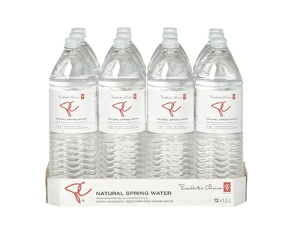 President's Choice Natural Spring Water 1.5 L - 12 PK