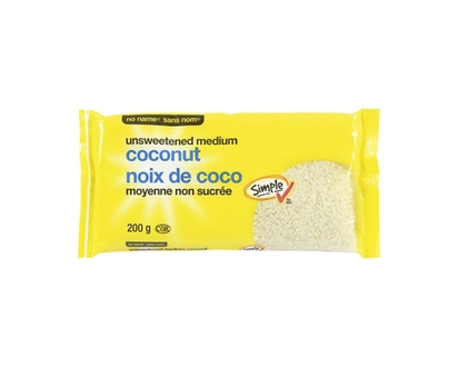 No Name Unsweetened Medium Coconut - 200.0 G