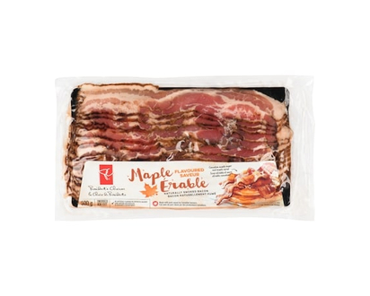 President's Choice Maple Flavoured Naturally Smoked Bacon - 500.0 G