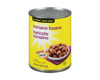 No Name Romano Beans - 540.0 ML