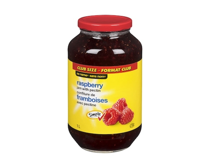 No Name Raspberry Jam with Pectin - 1.0 L