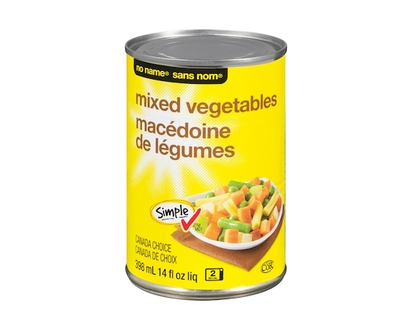 No Name Mixed Vegetables - 398.0 ML