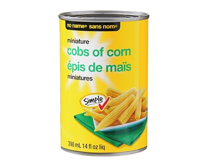 No Name Miniature Cobs of Corn - 398.0 ML