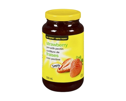 Sans Nom Confiture de fraises avec pectine - 500.0 ML