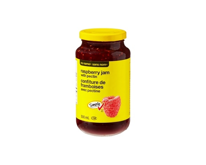 No Name Raspberry Jam With Pectin - 500.0 ML