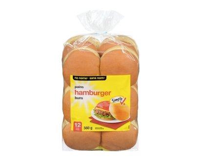 Sans Nom Pains à hamburger - 560.0 G