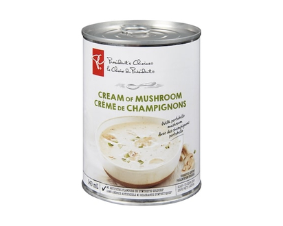 President's Choice Cream of Mushroom Soup - 540 ML