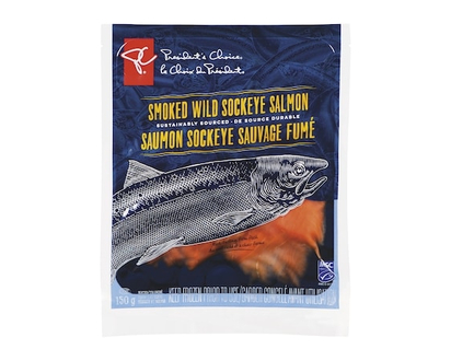 President's Choice Smoked Wild Sockeye Salmon - 150.0 G