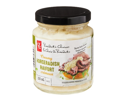 le Choix du Président Sauce au raifort crémeux - 250.0 ML