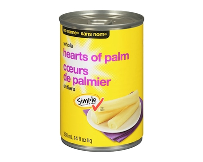 Sans Nom Cœurs de palmier entiers - 398.0 ML
