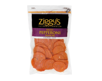 Ziggy's Pepperoni, Sliced - 175.0 G
