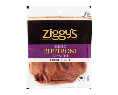 Ziggy’s Tranches de pepperoni, format Club - 500.0 G