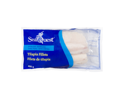 SeaQuest Filets de tilapia - 400.0 G