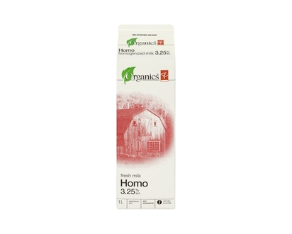 PC Organics Organic Homogenized Milk - 1.0 L