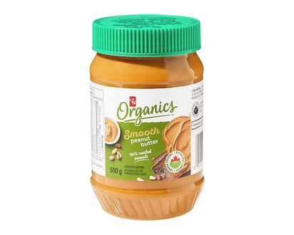 PC Organics Organic Smooth Peanut Butter - 500.0 G