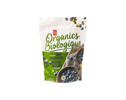 PC Organics Organic Canadian Wild Blueberries - 600.0 G