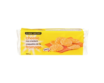 No Name Cheese Rice Crackers - 100.0 G