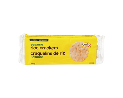 No Name Sesame Rice Crackers - 100.0 G