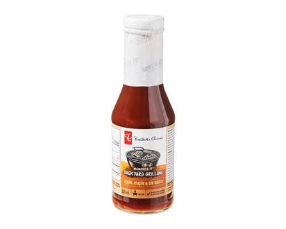 President's Choice Memories of Backyard Grilling Apple, Maple, and Ale Sauce - 350.0 ML