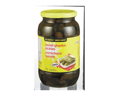 Sans Nom Cornichons sucrés - 1.0 L