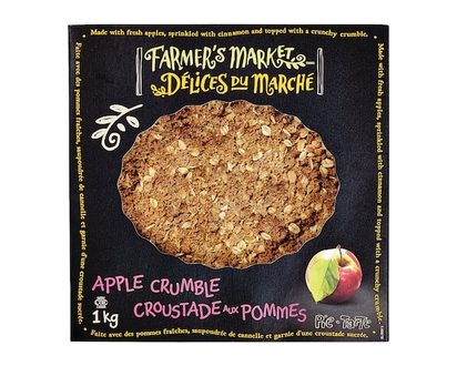 Farmer's Market Apple Crumble Pie - 1.0 KG