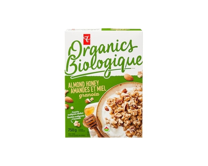 PC Organics Organics Almond Honey Granola - 750.0 G