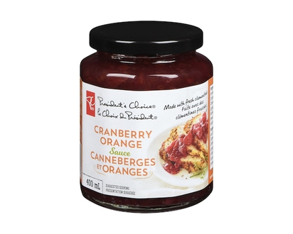 President's Choice Cranberry Orange Sauce - 400.0 ML