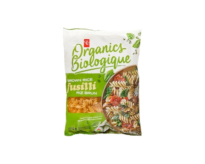 PC Organics Brown Rice Fusilli Organic - 454.0 G