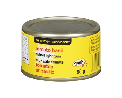 No Name Tomato Basil Flaked Light Tuna - 85.0 G