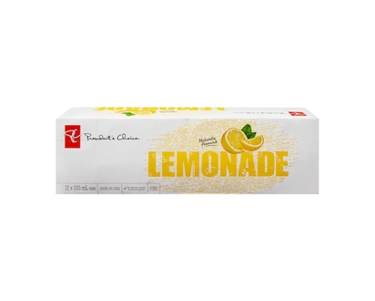 President's Choice Sparkling Lemonade 12 Cans - 355.0 ML