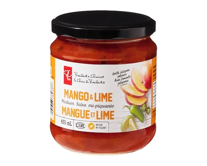 le Choix du Président Salsa mi-piquante mangue et lime - 430.0 ML