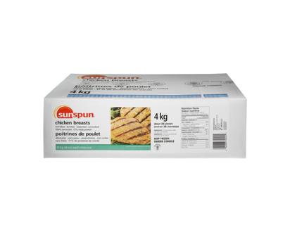 Poitrines de poulet congelées - 4.0 KG
